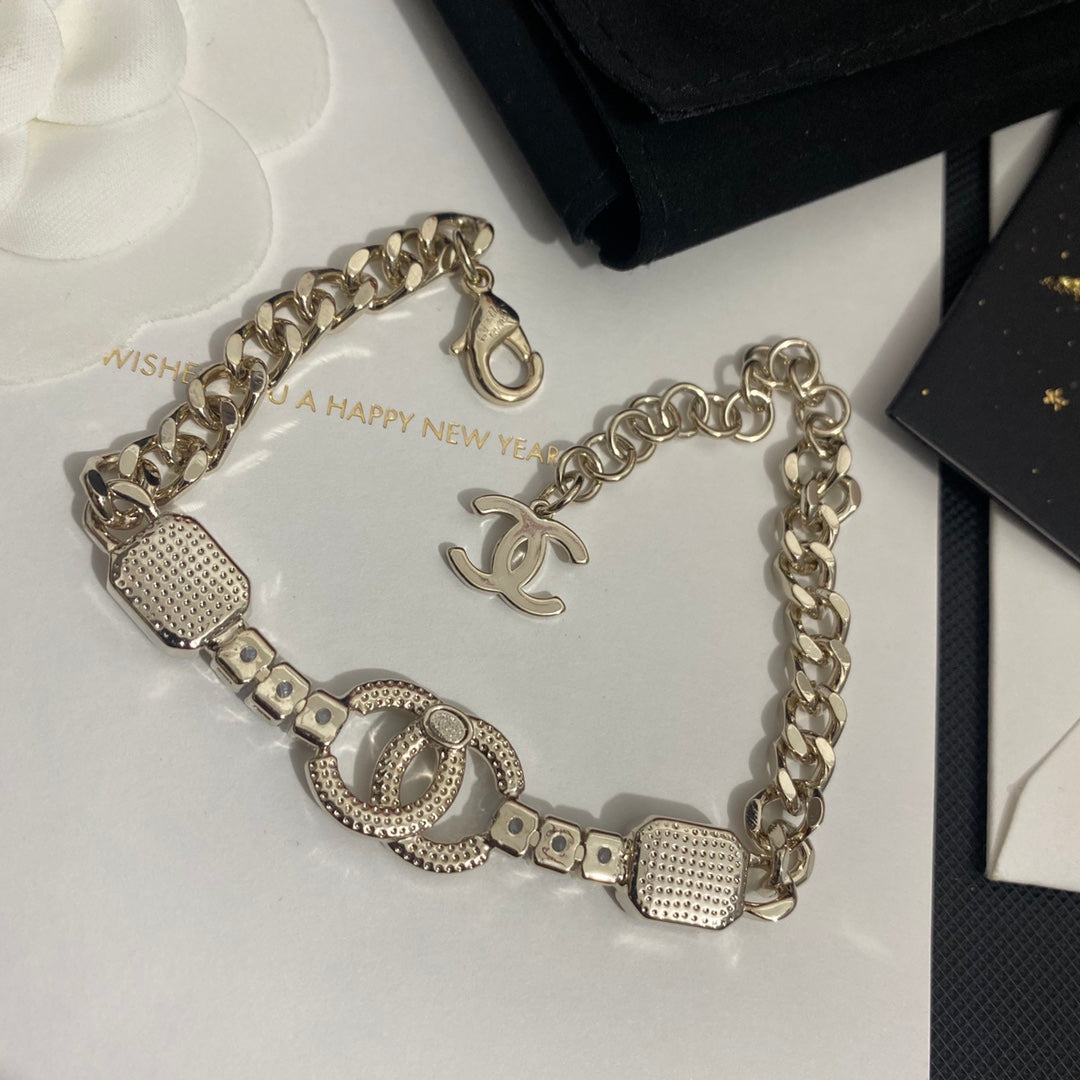 Chanel Fantasy Purple Crystal Pendant Bracelet – Luxury Jewelry – product image 3