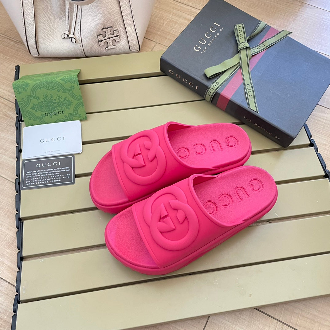 Chanel Fashion Colorful Platform Slippers – slippers product image 10