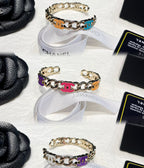 Chanel Five-Color Open Bracelet – Luxury Jewelry – product image 6