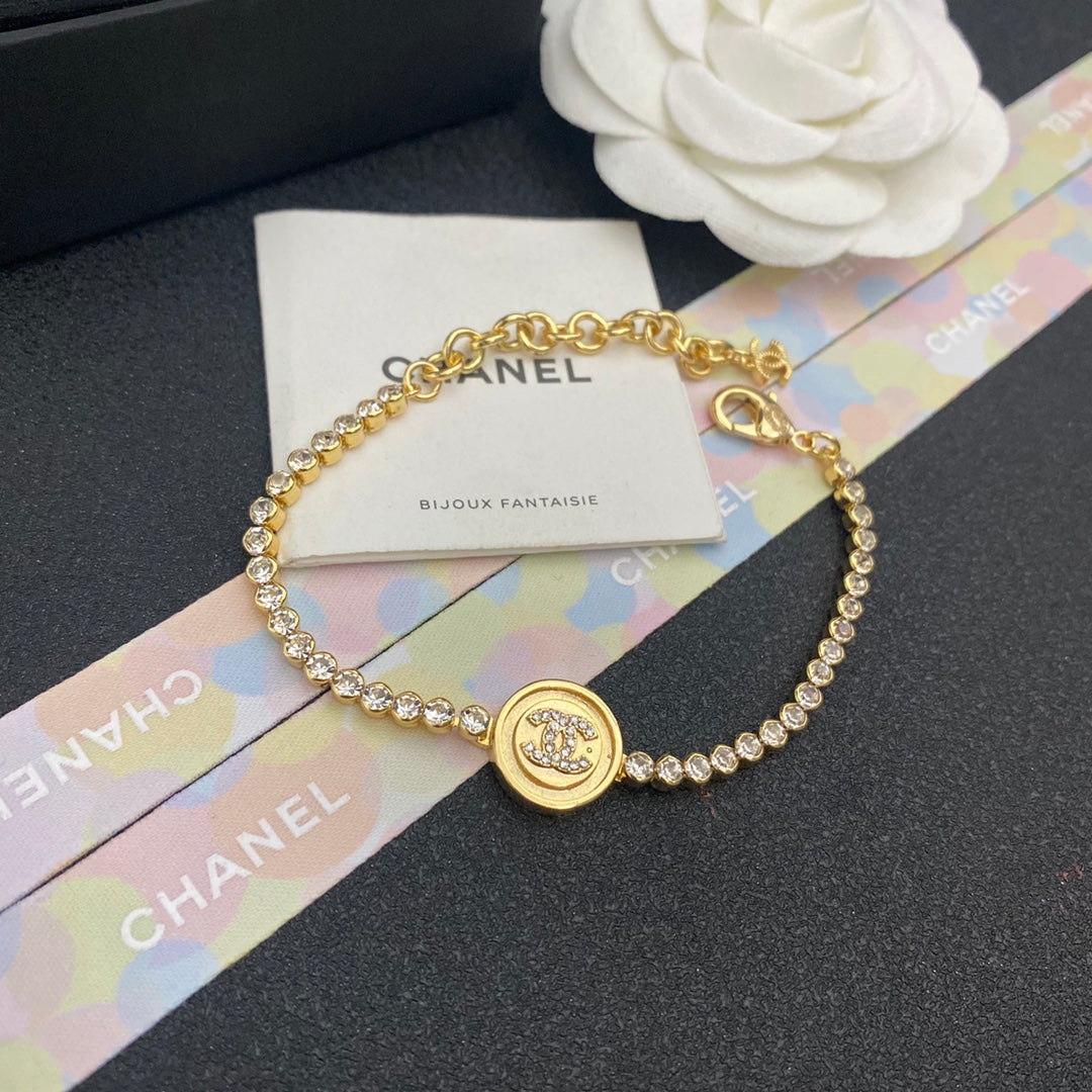 Chanel Full Crystal Bracelet – Luxury Jewelry – product image 1