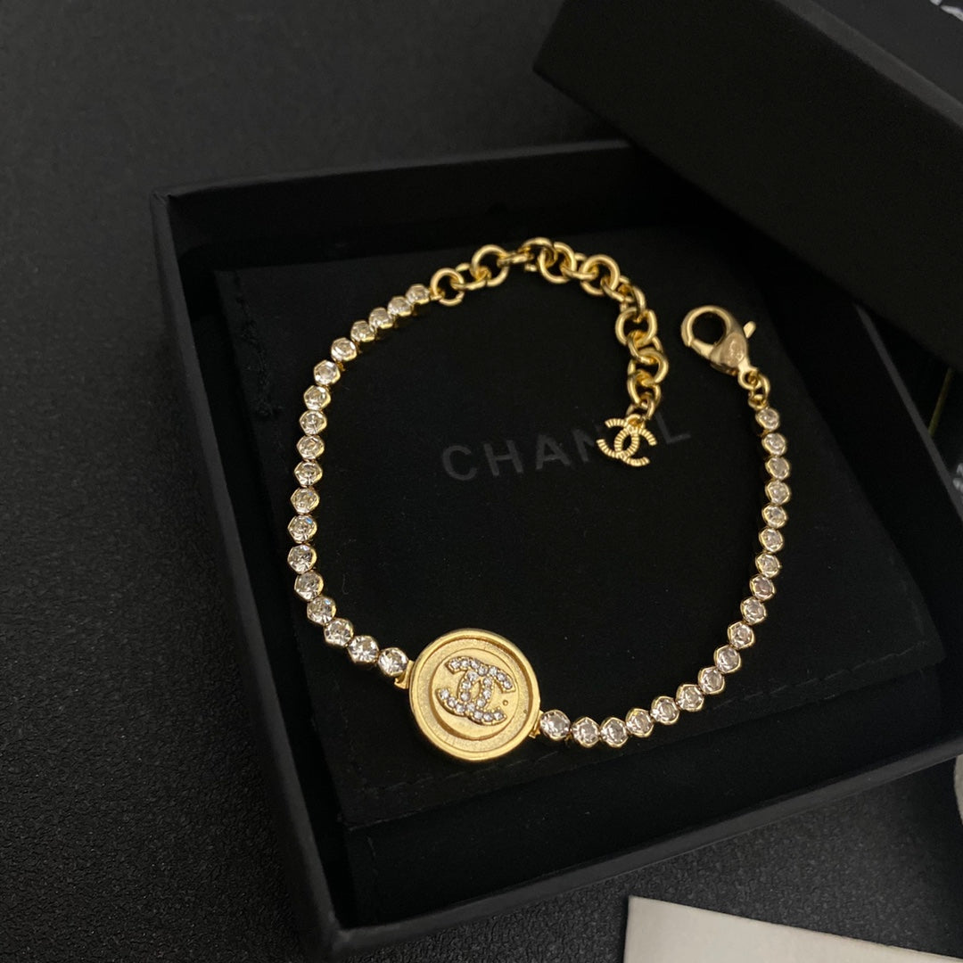 Chanel Full Crystal Bracelet – Luxury Jewelry – product image 2