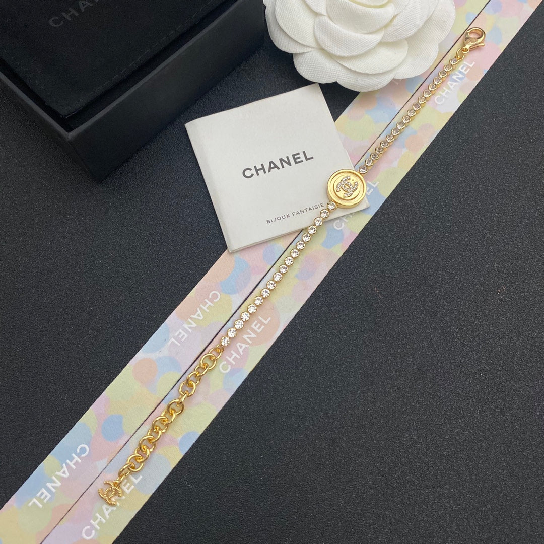 Chanel Full Crystal Bracelet – Luxury Jewelry – product image 3