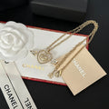 Chanel Heart and Arrow Crystal Necklace – Luxury Designer Jewelry – product image 1