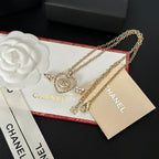 Chanel Heart and Arrow Crystal Necklace – Luxury Designer Jewelry – product image 1