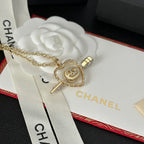 Chanel Heart and Arrow Crystal Necklace – Luxury Designer Jewelry – product image 3