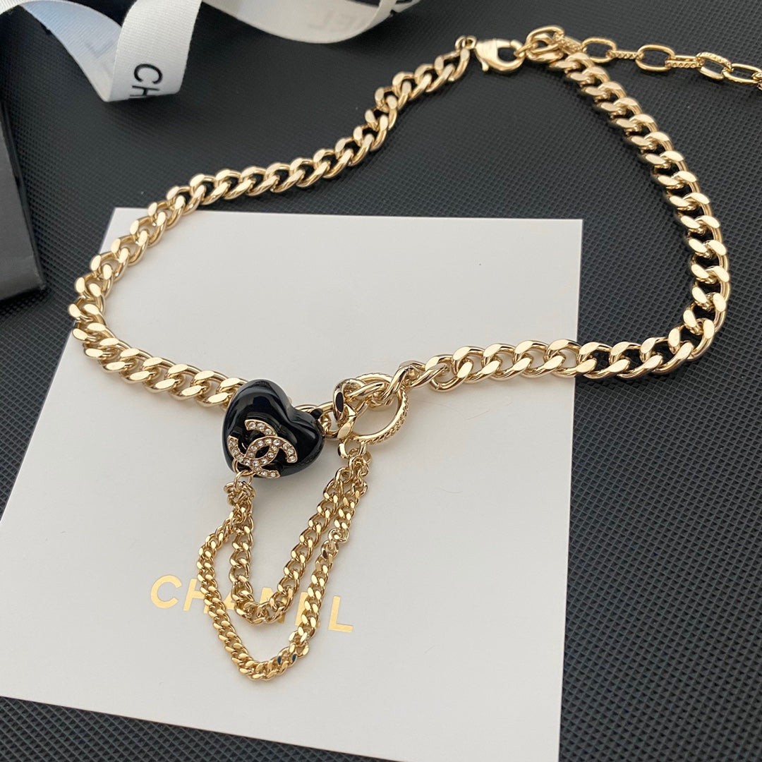 Chanel Heart Pendant Necklace – Luxury Designer Jewelry – product image 2