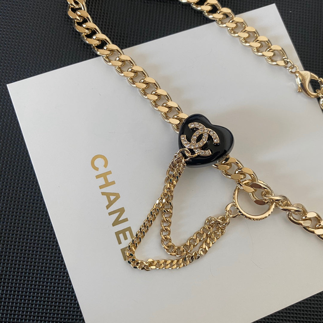 Chanel Heart Pendant Necklace – Luxury Designer Jewelry – product image 3