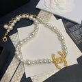 Chanel Irregular Pearl Short Necklace – Luxury Designer Jewelry – product image 1