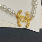 Chanel Irregular Pearl Short Necklace – Luxury Designer Jewelry – product image 3