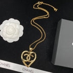 Chanel Large Heart Pendant Necklace – Luxury Designer Jewelry – product image 2