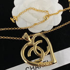 Chanel Large Heart Pendant Necklace – Luxury Designer Jewelry – product image 4