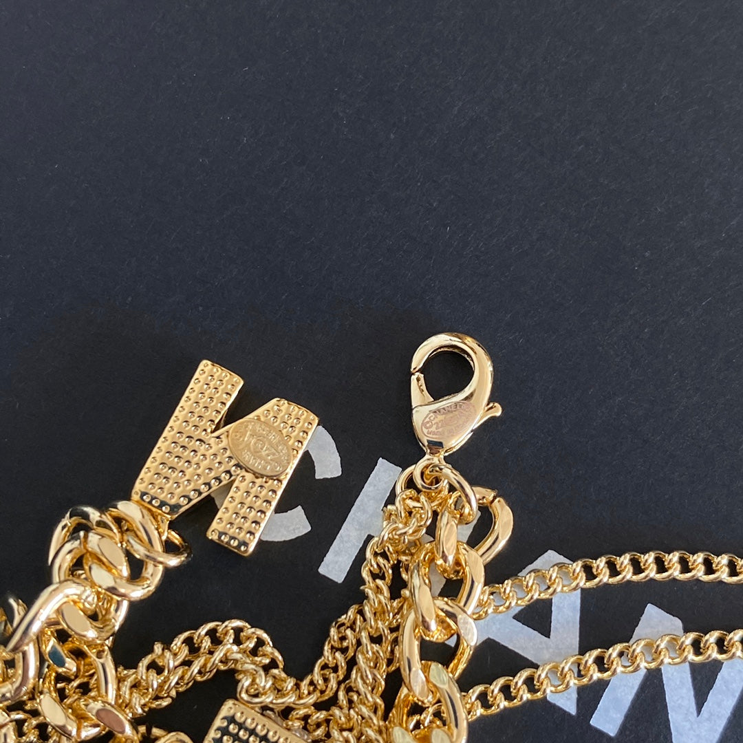 Chanel Letter Pendant Adjustable Bracelet – Luxury Jewelry – product image 5