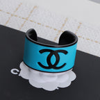 Chanel Logo Acrylic Open Bracelet – Luxury Jewelry – product image 4