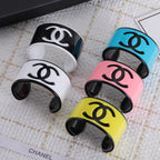 Chanel Logo Acrylic Open Bracelet – Luxury Jewelry – product image 11