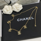 Chanel Multi-Logo Pendant Necklace – Luxury Designer Jewelry – product image 1