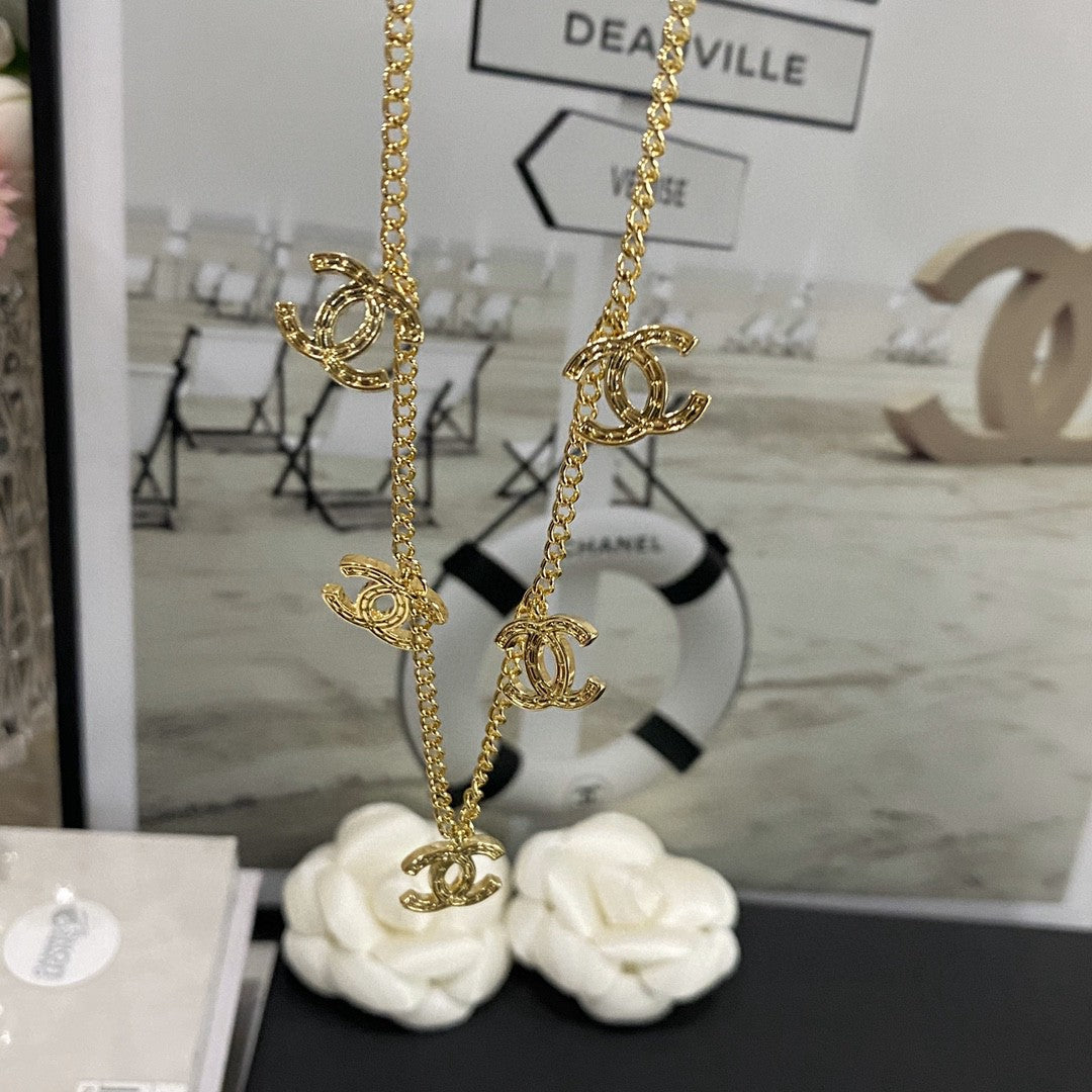Chanel Multi-Logo Pendant Necklace – Luxury Designer Jewelry – product image 7