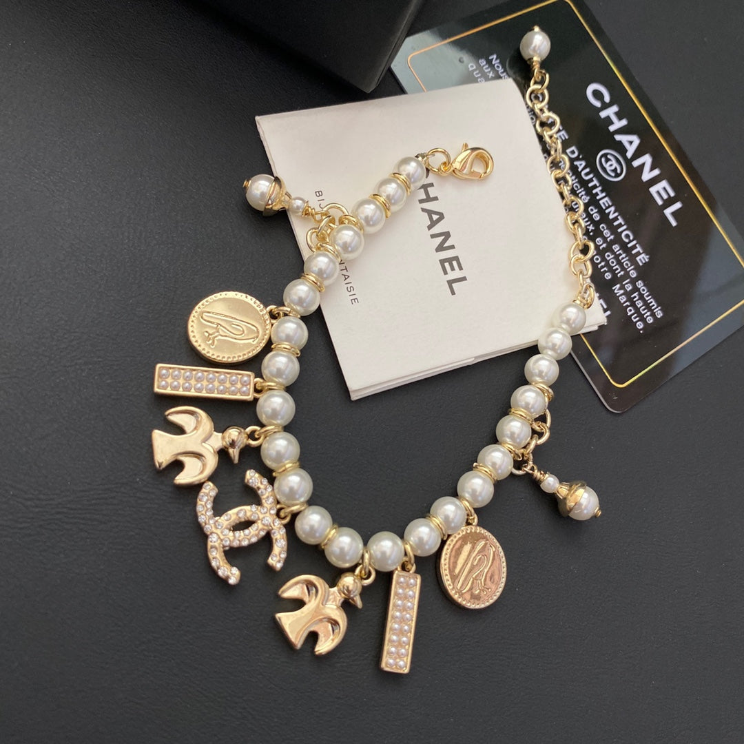 Chanel Multi-Pendant Pearl Bracelet – Luxury Jewelry – product image 5