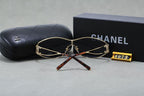 Chanel Oversized metal and diamond-encrusted Polarized Sunglasses for Unisex – product image 6