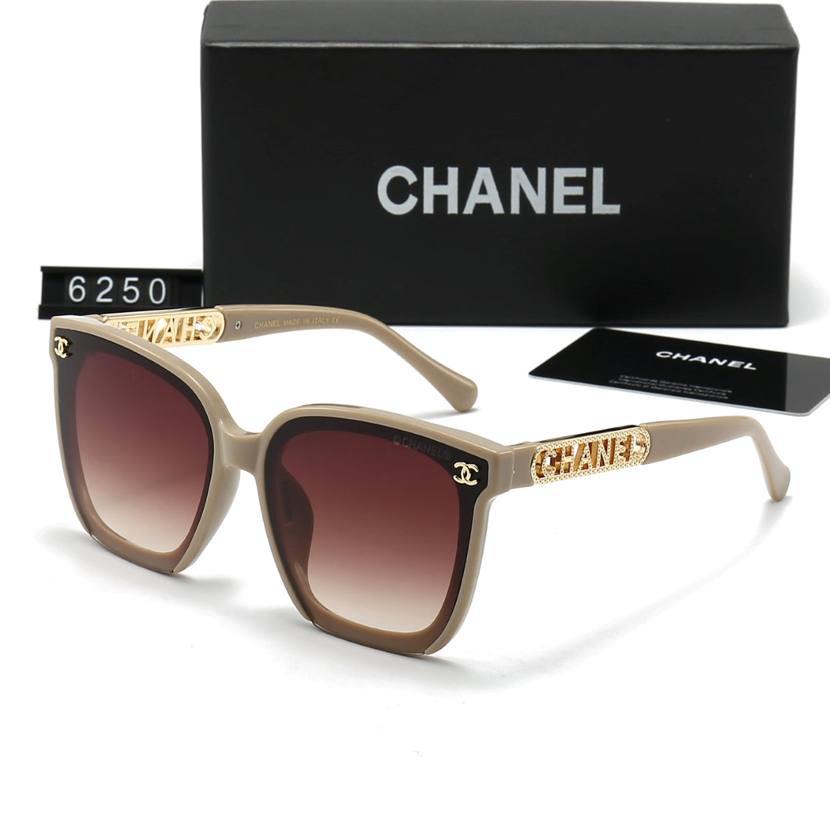 Chanel Oversized Rectangular Polarized Sunglasses for Unisex – product image 6