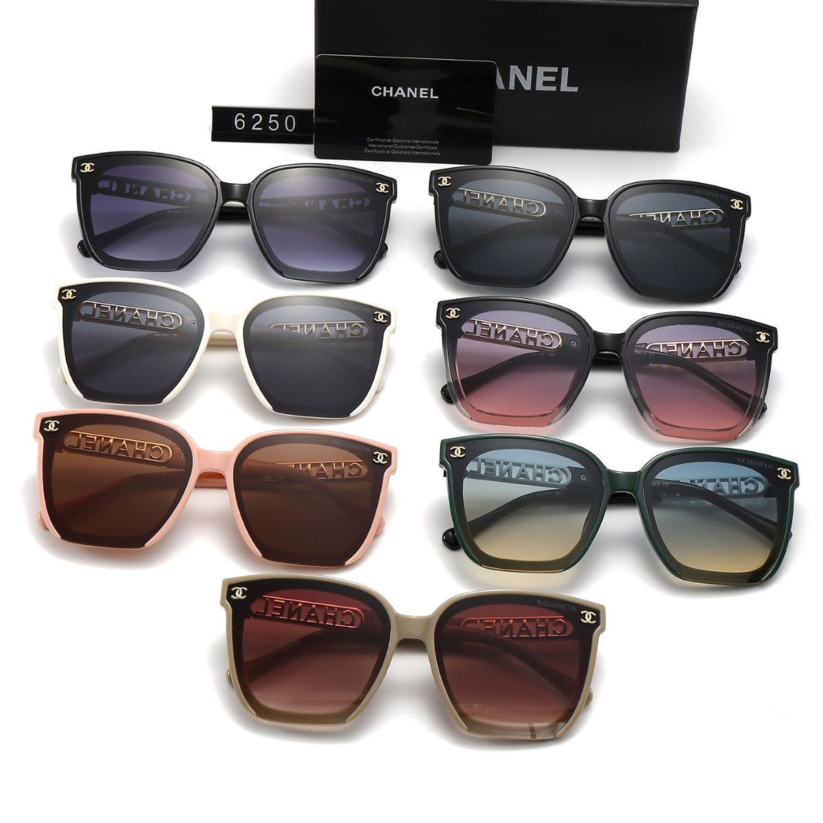 Chanel Oversized Rectangular Polarized Sunglasses for Unisex – product image 15
