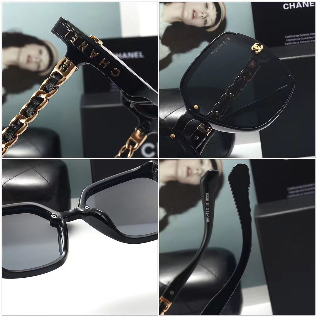 Chanel Oversized Women's Full Frame Letter Sunglasses for Women – product image 11