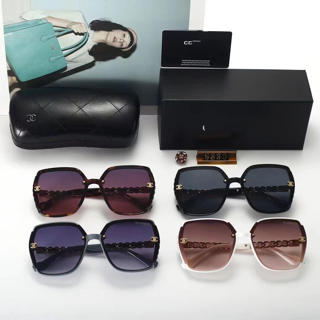 Chanel Oversized Women's Full Frame Letter Sunglasses for Women – product image 14