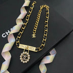 Chanel Pearl Pendant Stranded Leather Necklace – Luxury Designer Jewelry – product image 1