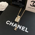Chanel Pearl Perfume Bottle Necklace – Luxury Designer Jewelry – product image 1