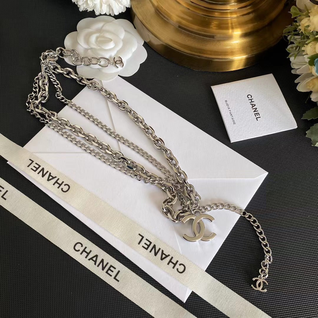 Chanel Pendant Logo Necklace – Luxury Designer Jewelry – product image 2