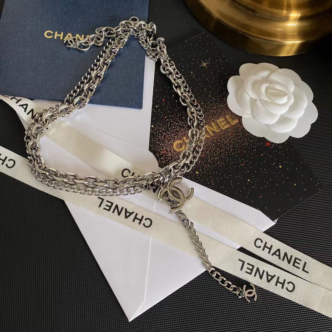 Chanel Pendant Logo Necklace – Luxury Designer Jewelry – product image 4