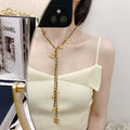 Chanel Perfume Bottle Extra Long Necklace – Luxury Designer Jewelry – product image 1