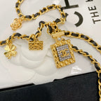 Chanel Perfume Bottle Extra Long Necklace – Luxury Designer Jewelry – product image 3