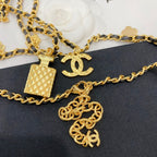 Chanel Perfume Bottle Extra Long Necklace – Luxury Designer Jewelry – product image 5