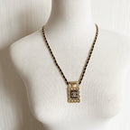 Chanel Perfume Bottle Pendant Leather Necklace – Luxury Designer Jewelry – product image 7