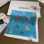 Chanel Premium Woven Square Scarf for Women – product image 1