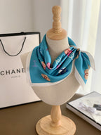 Chanel Premium Woven Square Scarf for Women – product image 12
