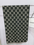 Chanel Premium Woven Temperament Logo Jacquard Small Broken Edge Scarf – product image 19