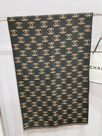Chanel Premium Woven Temperament Logo Jacquard Small Broken Edge Scarf – product image 27
