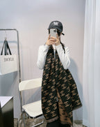 Chanel Premium Woven Temperament Logo Jacquard Small Broken Edge Scarf – product image 28