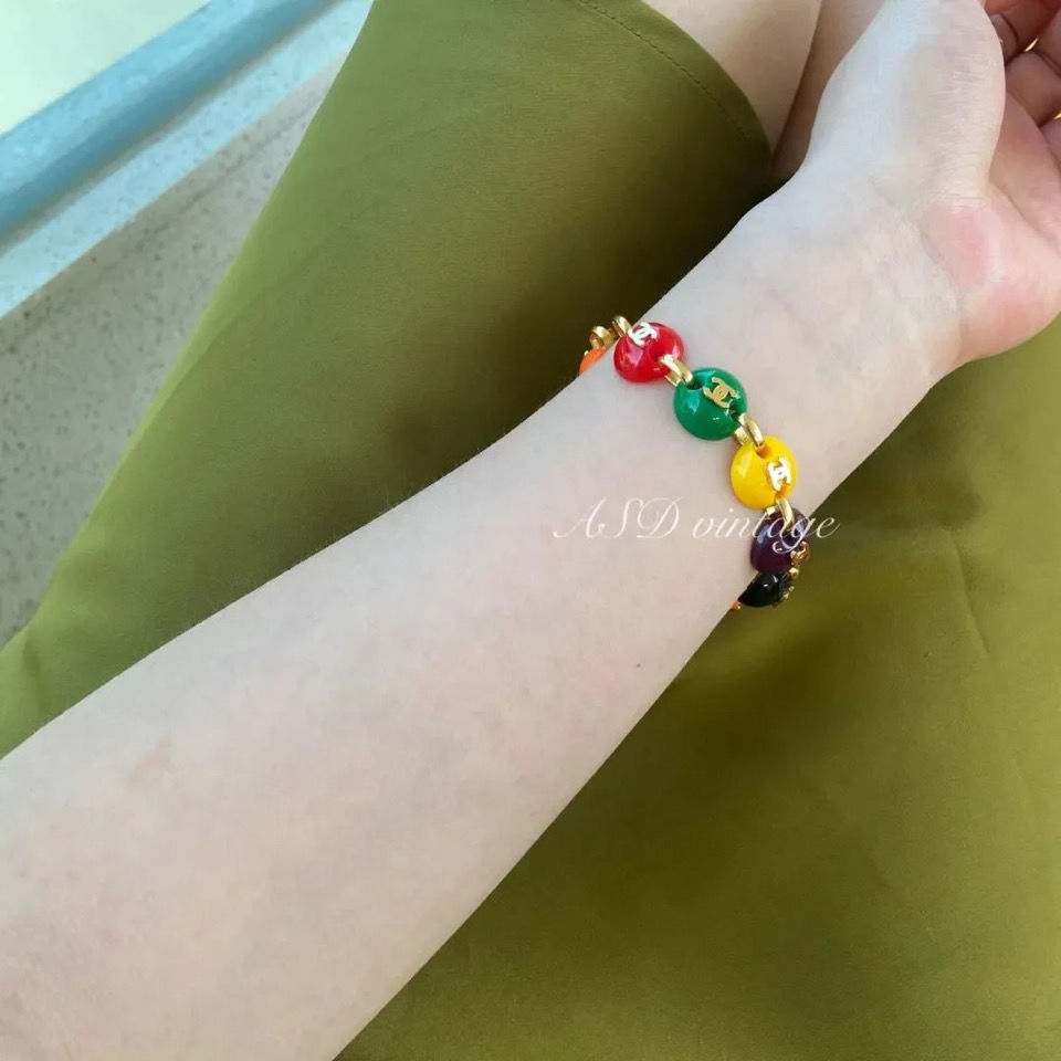 Chanel Rainbow Bead Bracelet – Luxury Jewelry – product image 5