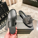 Chanel Retro Polka Dot Flat Slippers – slippers product image 14