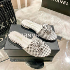 Chanel Retro Polka Dot Flat Slippers – slippers product image 2