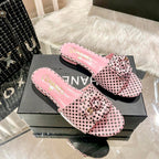 Chanel Retro Polka Dot Flat Slippers – slippers product image 4