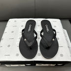 Chanel Rhinestone Logo Flip Flops – slippers product image 1