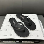Chanel Rhinestone Logo Flip Flops – slippers product image 12