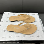 Chanel Rhinestone Logo Flip Flops – slippers product image 14