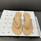 Chanel Rhinestone Logo Flip Flops – slippers product image 5