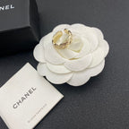 Chanel Rhombus Crystal Open Ring – Luxury Designer Jewelry – product image 1