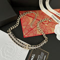 Chanel Shiny Crystal Chunky Necklace – Luxury Designer Jewelry – product image 1
