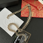 Chanel Shiny Crystal Chunky Necklace – Luxury Designer Jewelry – product image 3